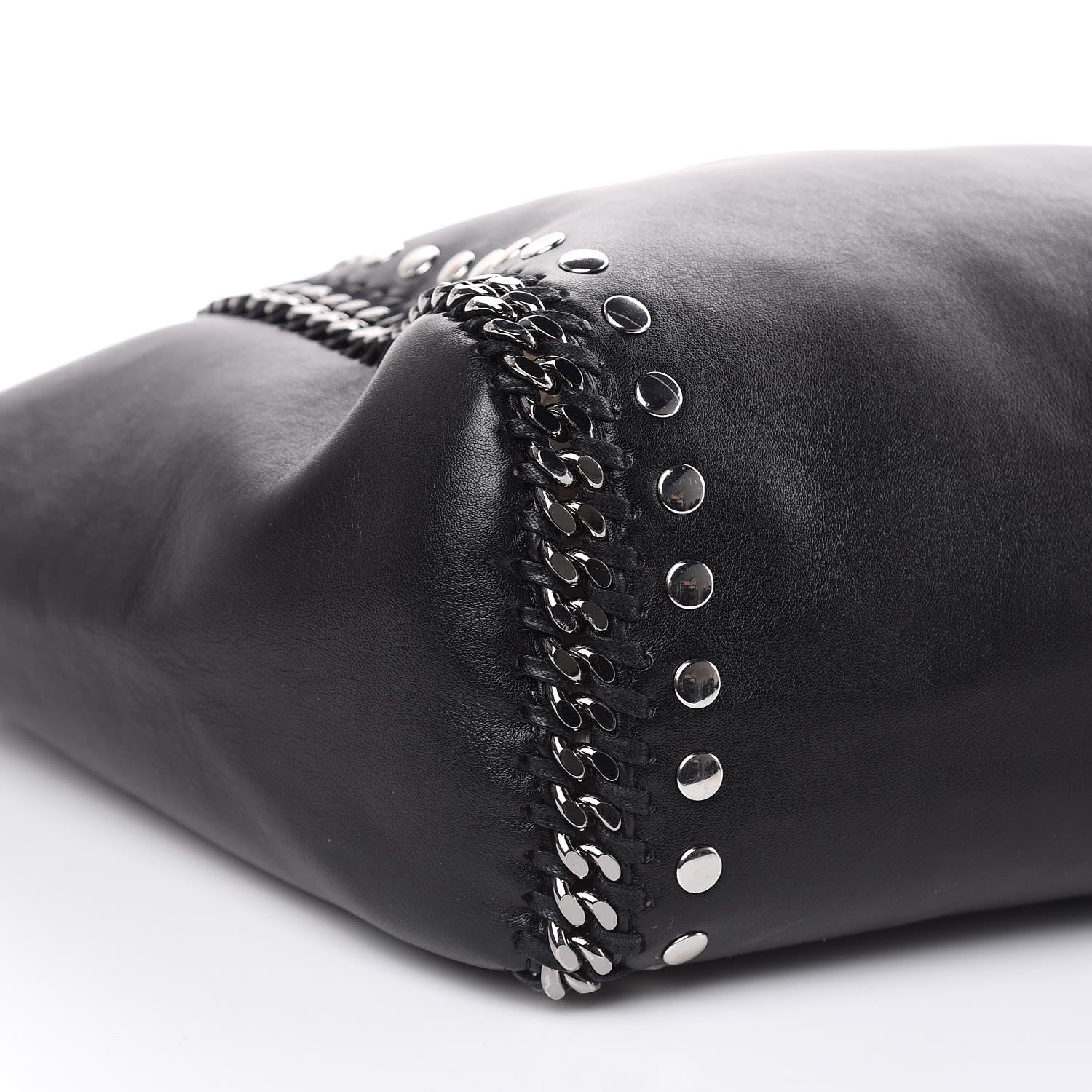 Stella McCartney Alter Nappa Studded Dual Falabella Tote Black 6 of 11