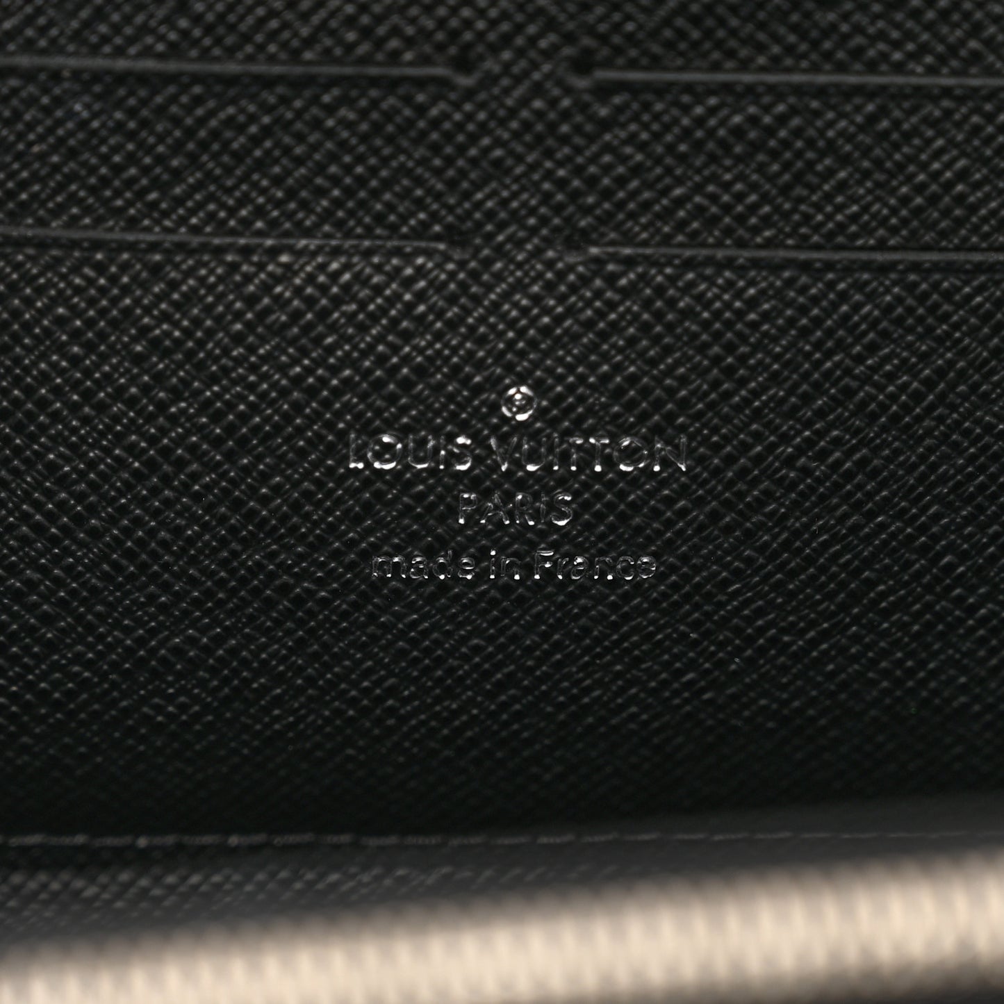 Calfskin Reverse Monogram Studded Night Lights Twist Chain Wallet