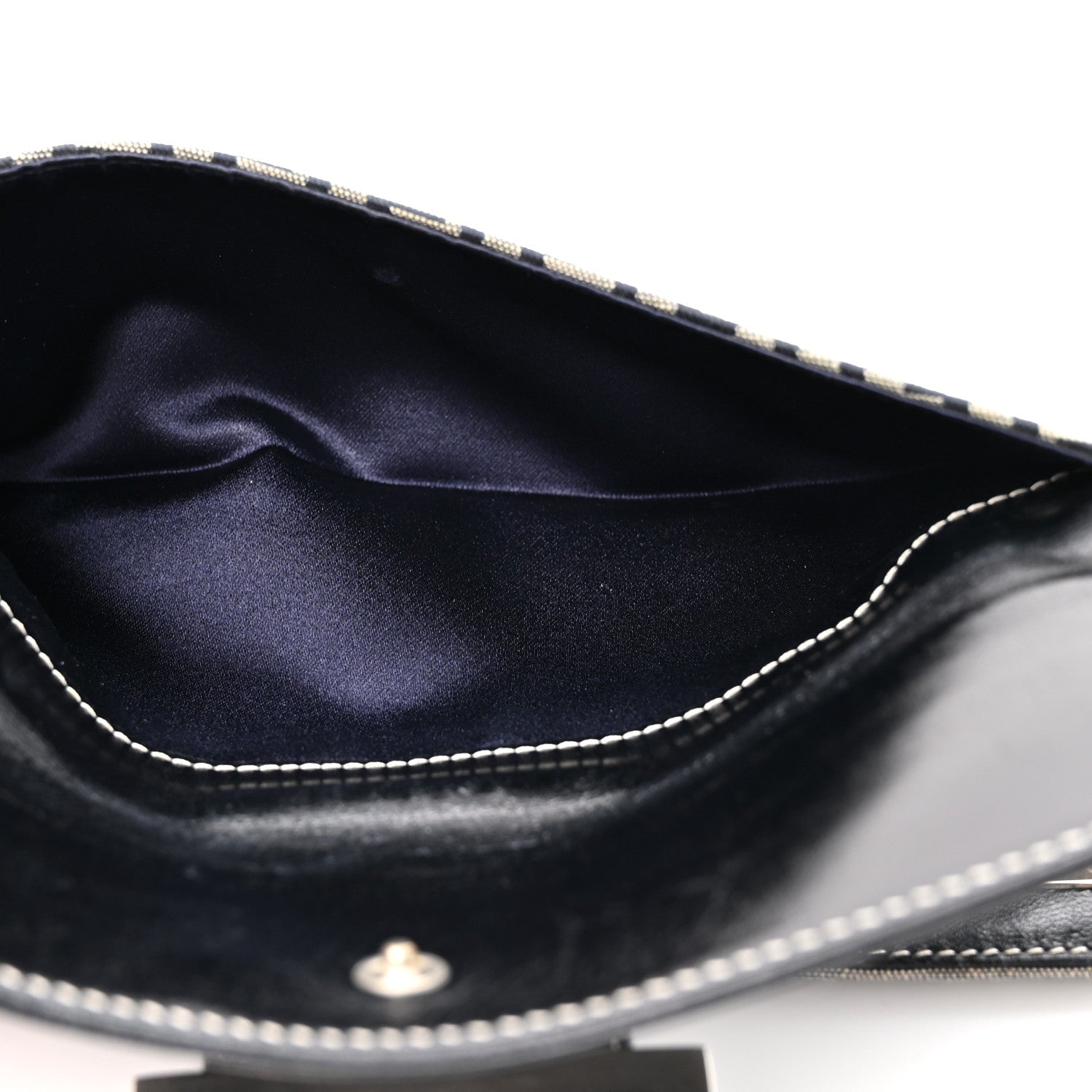 Fendi Zucchino Forever Continental Wallet Navy 5 of 12