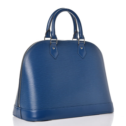 Louis Vuitton Epi Alma MM Saphir 2 of 14