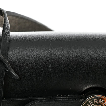 Hermes Military Toile Vache Hunter Herbag Zip PM 31 Black 12 of 13