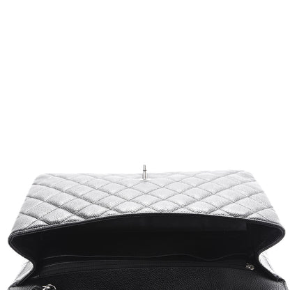 Chanel Caviar Quilted Jumbo Single Flap Black 6 of 12