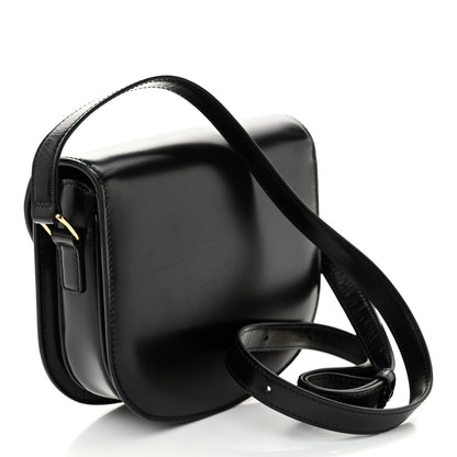 Celine Shiny Calfskin Besace Clea Triomphe Black 3 of 12
