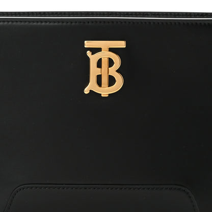 Burberry Smooth Calfskin TB Shoulder Bag Black 8 of 10