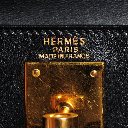 Hermes Box Kelly Retourne 28 Black 7 of 24