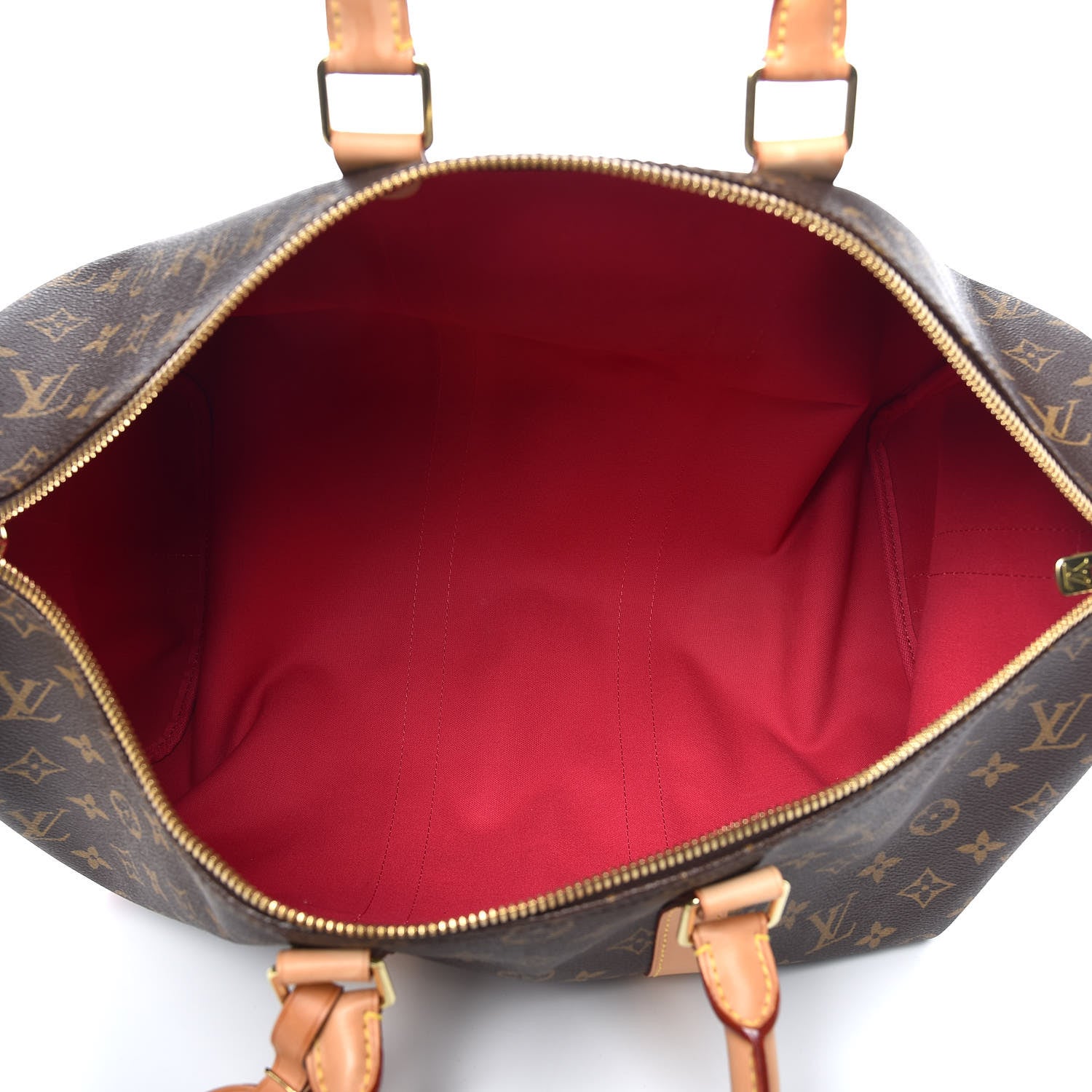 Louis Vuitton Monogram My LV Heritage Keepall Bandouliere 45 Fuchsia Black 5 of 14