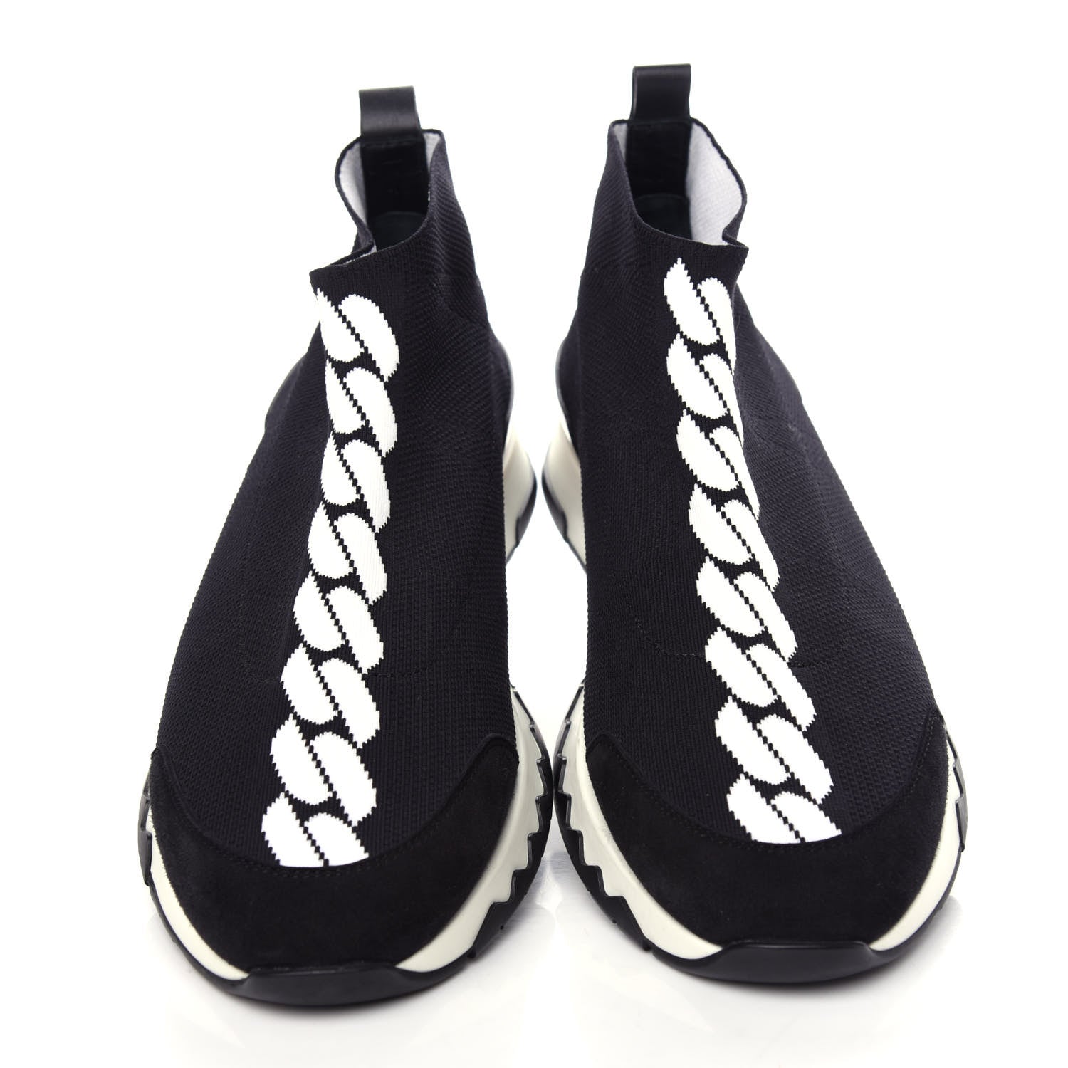 Hermes Mesh Volo Sneakers 40 Black 5 of 9