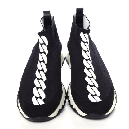 Hermes Mesh Volo Sneakers 40 Black 5 of 9