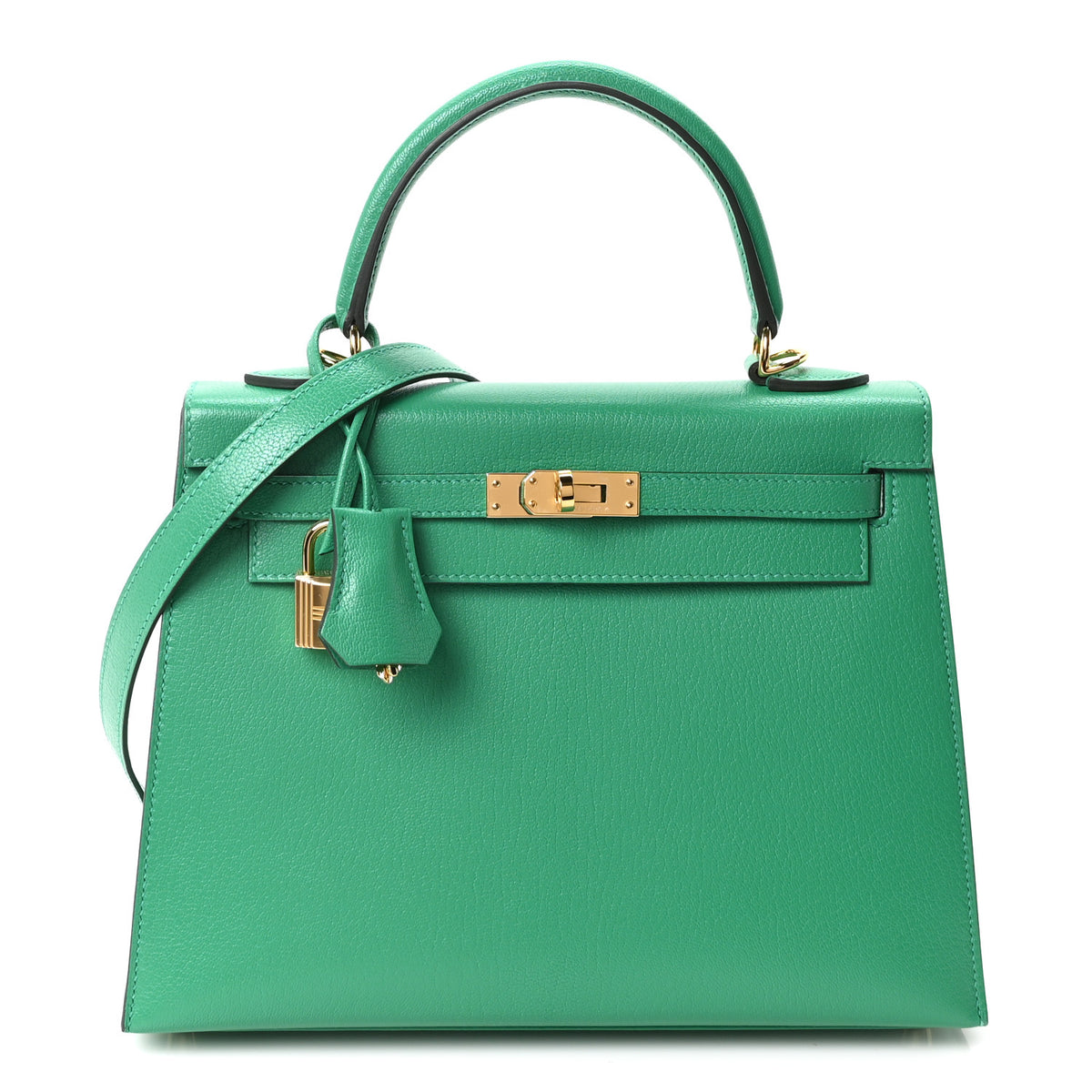 Hermes Chevre Chamkila Kelly Sellier 25 Menthe 1 of 11