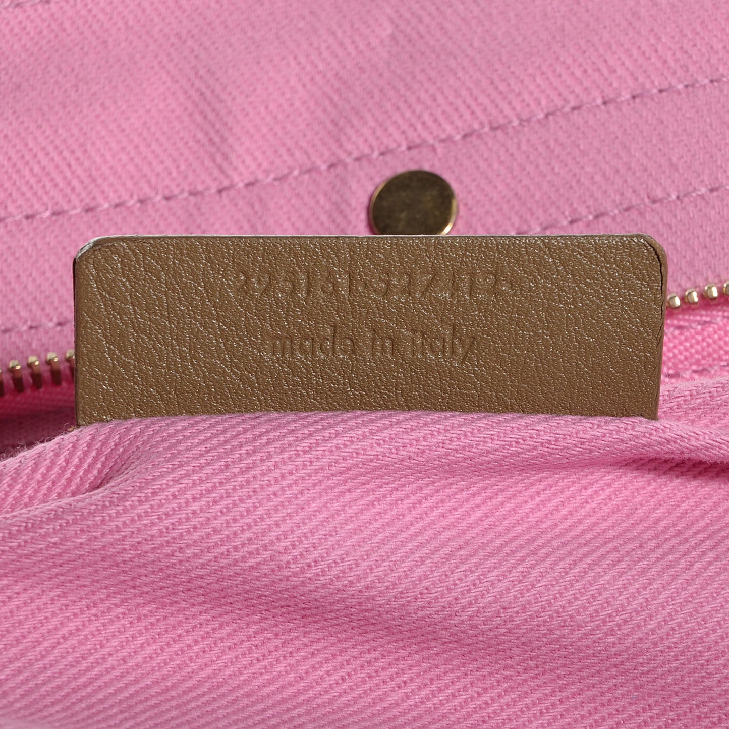 Calfskin Canvas Medium Muse Two Taupe Pink
