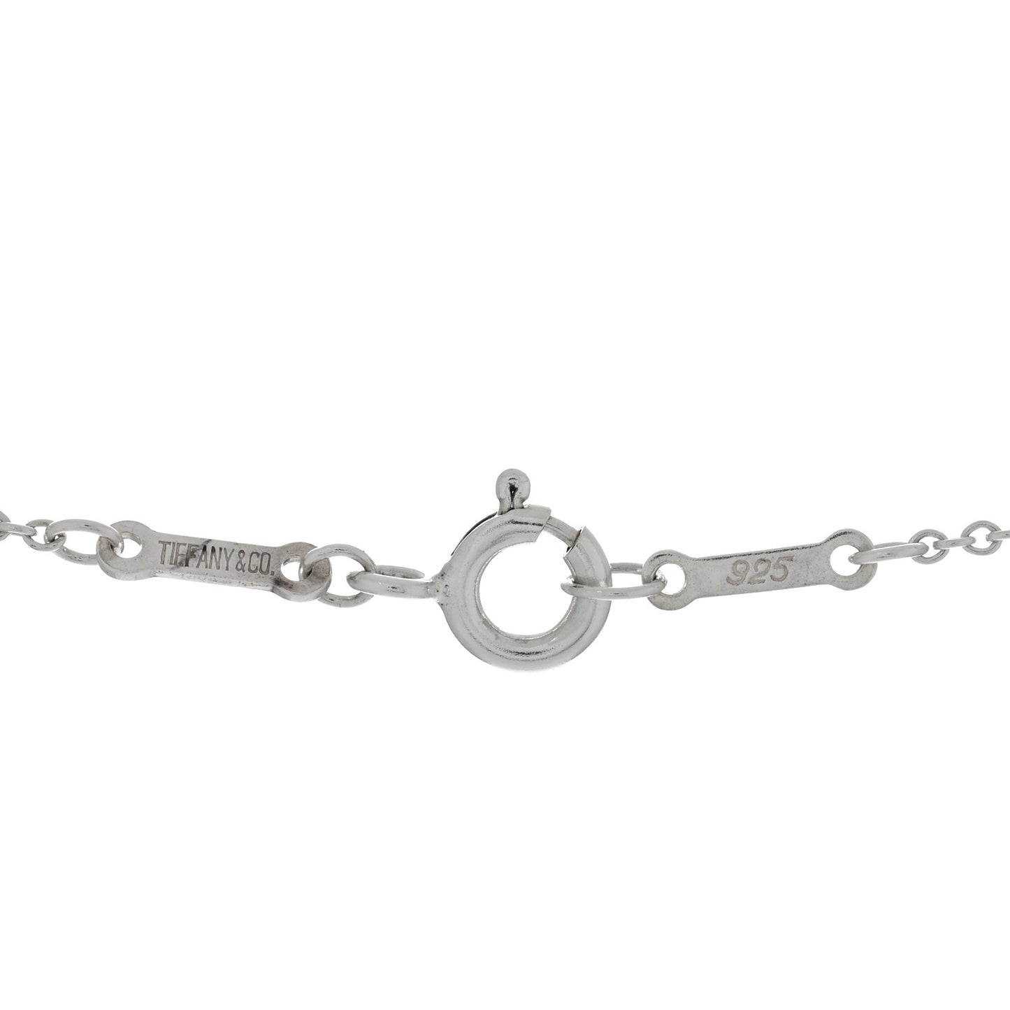 Sterling Silver Elsa Peretti Letter Y Pendant Necklace