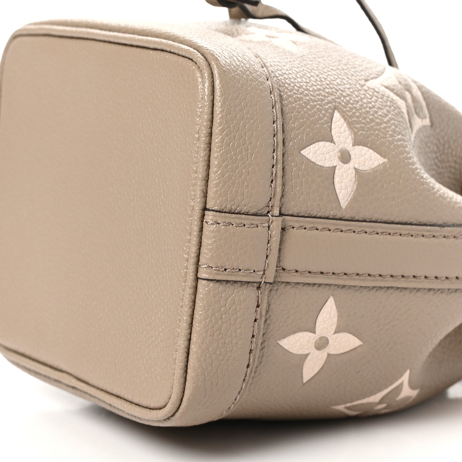 Louis Vuitton Empreinte Monogram Giant Nano Noe Tourterelle Creme 9 of 9