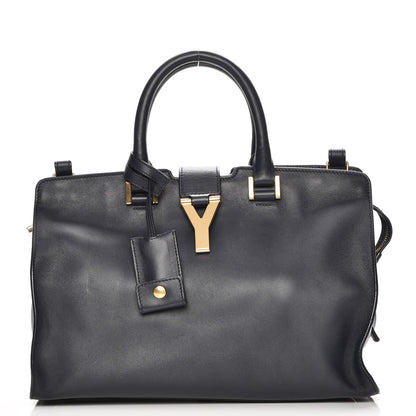 Saint Laurent Calfskin Small Classic Y Cabas Navy Blue 1 of 10
