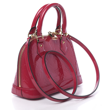 Louis Vuitton Vernis Alma BB Rose Indien 3 of 10