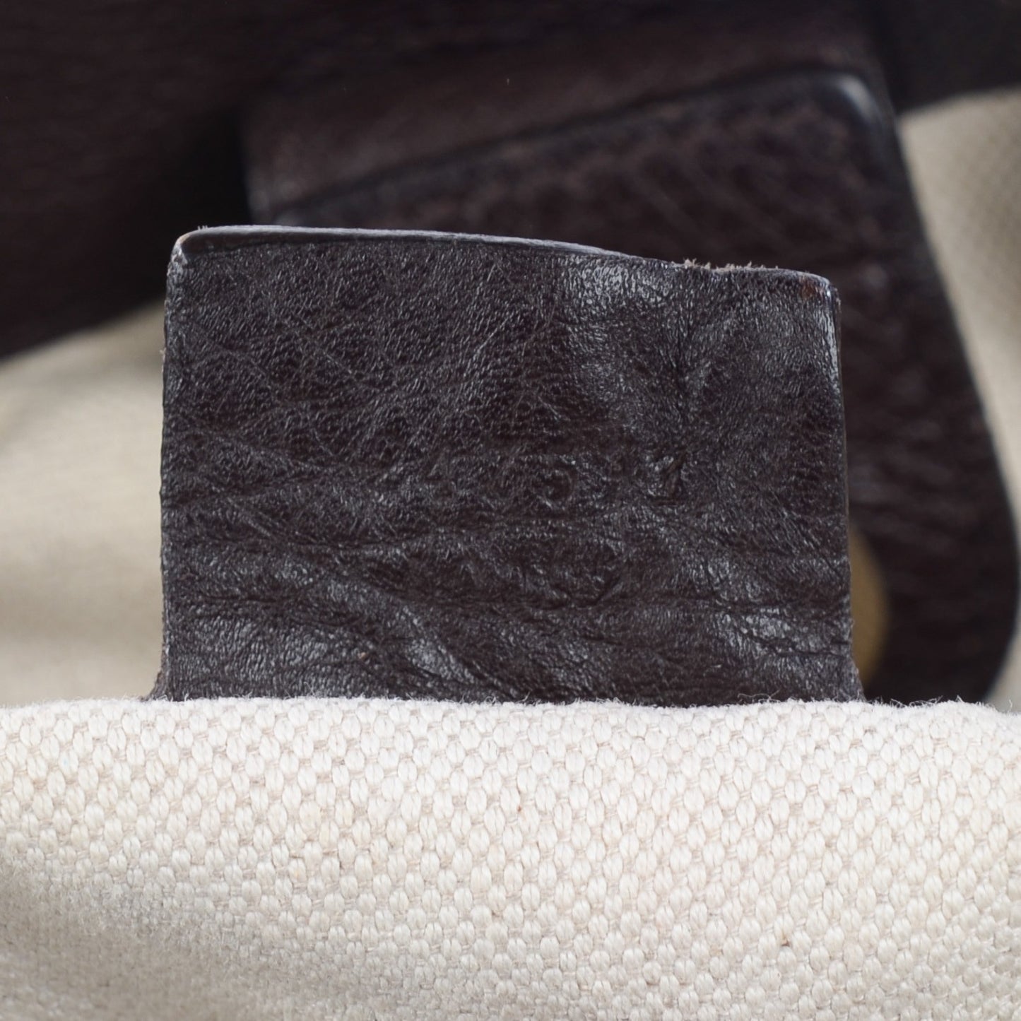 Pebbled Calfskin Medium Heritage Shoulder Bag