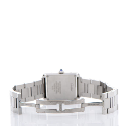 Cartier Stainless Steel 24mm Tank Solo Quartz Watch 6 of 8