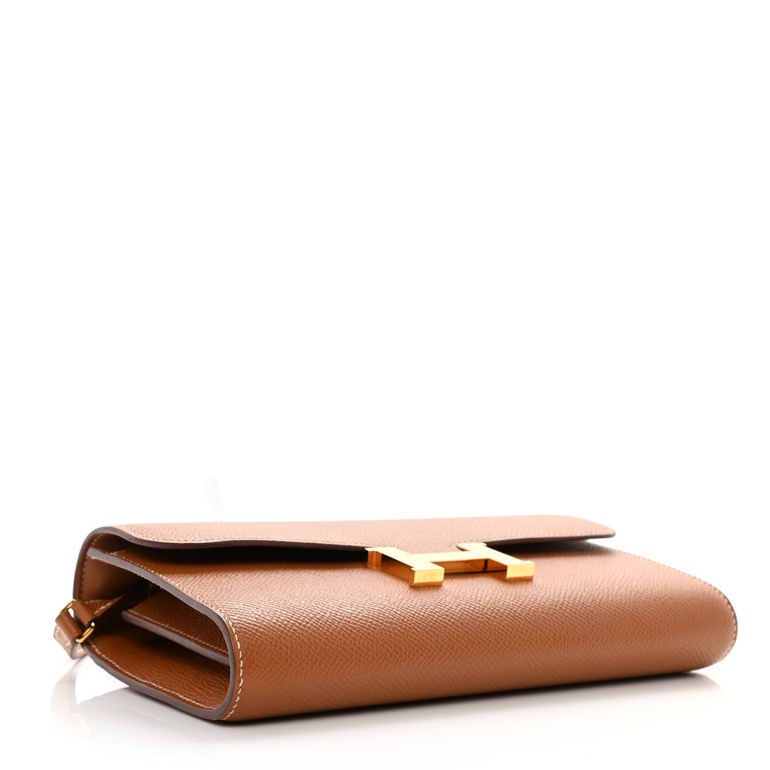 Hermes Epsom Constance Long Wallet To Go Gold 4 of 8