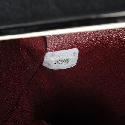 Chanel Lambskin Quilted Box Bag Black 9 of 9
