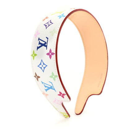 Louis Vuitton LV X TM Monogram  Multicolor Headband White 4 of 8
