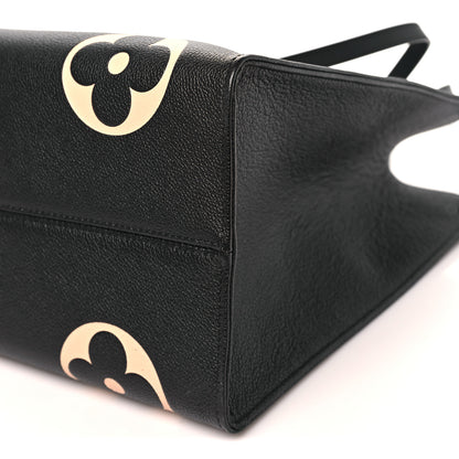 Louis Vuitton Empreinte Monogram Giant Onthego GM Black Beige 9 of 9