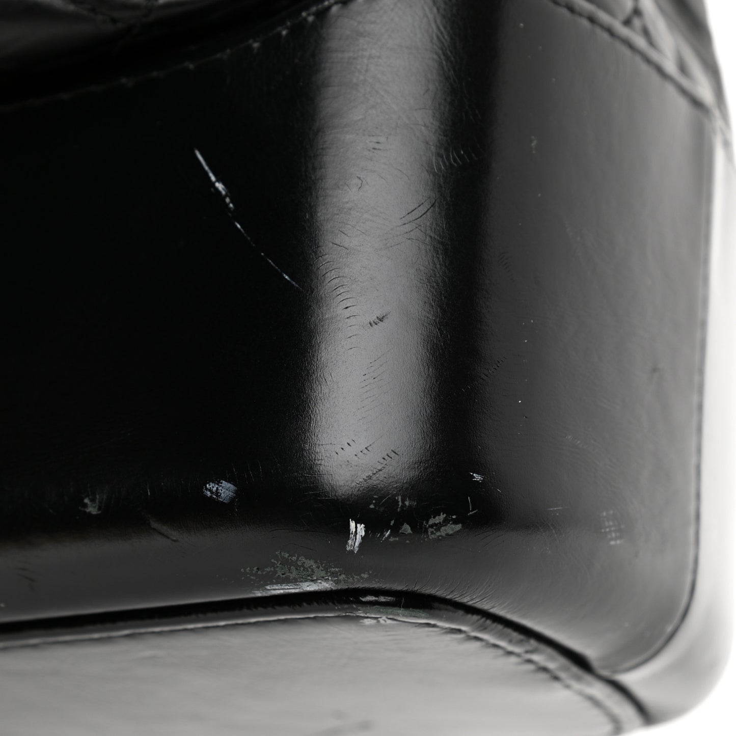 Aged Calfskin Quilted Maxi Gabrielle Hobo Black