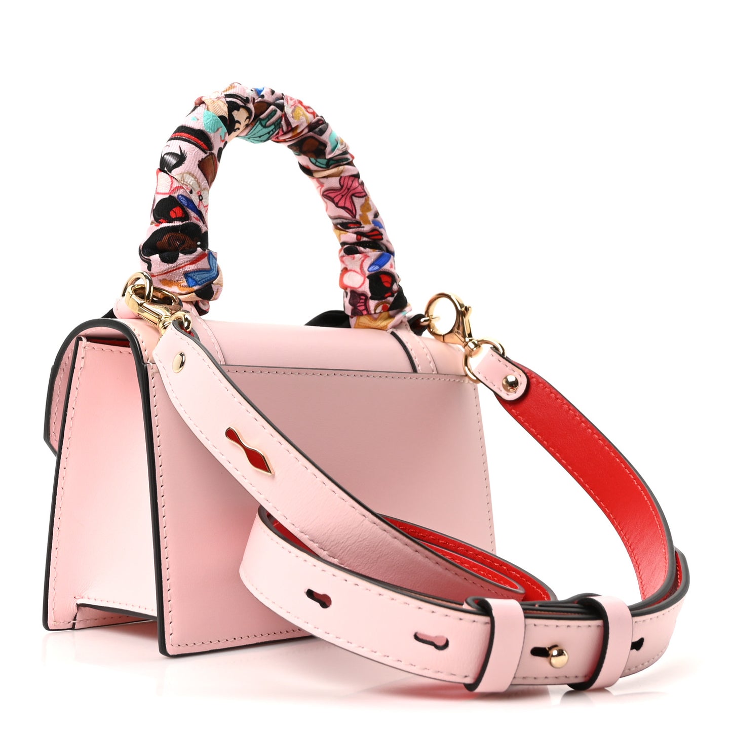 Calfskin Elisa Top Handle Bag Poupee