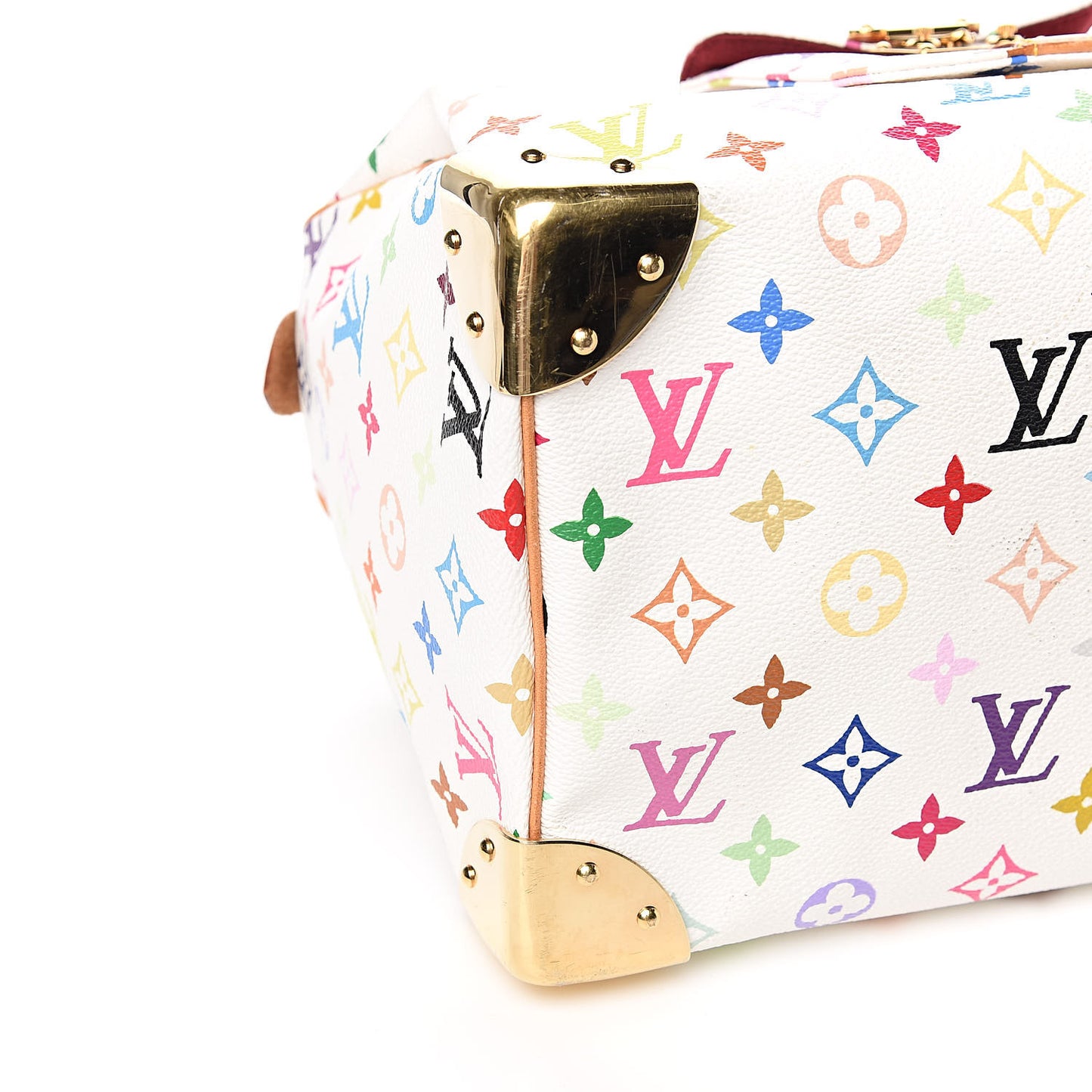 Monogram Multicolor Speedy 30 White