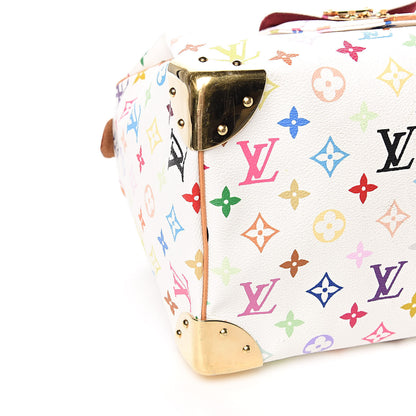 Louis Vuitton Monogram Multicolor Speedy 30 White 10 of 14