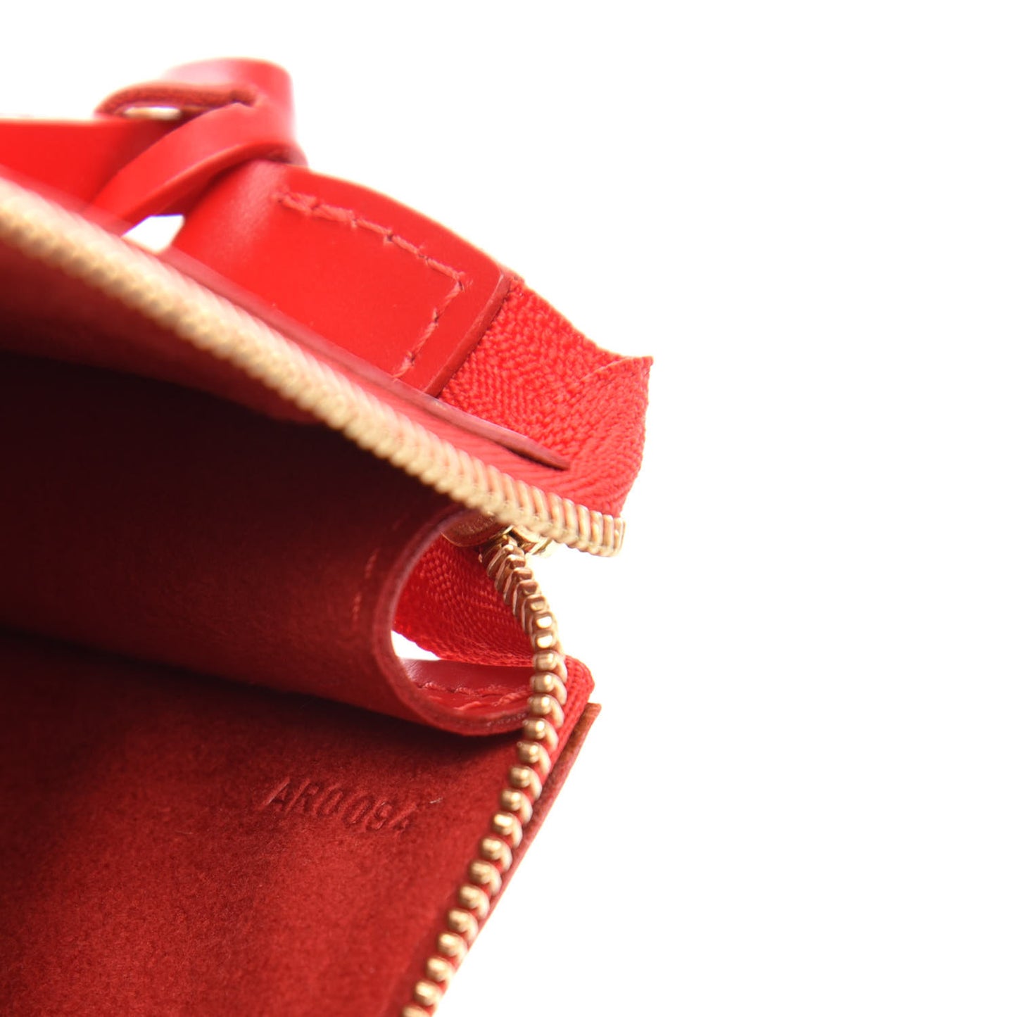 Epi Pochette Accessories 24 Castillan Red