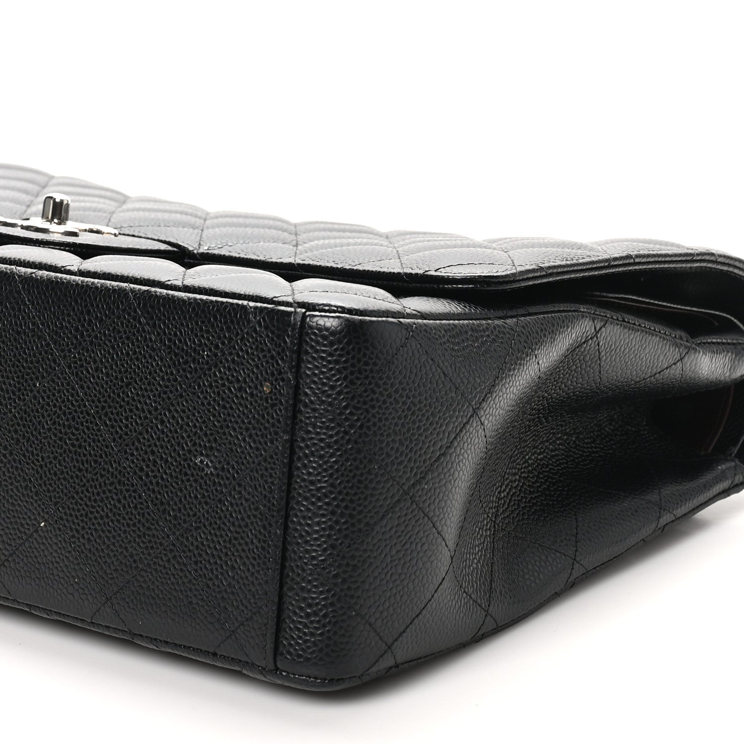 Chanel Caviar Quilted Maxi Double Flap Black 10 of 11