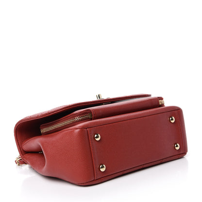 Chanel Caviar Quilted Medium Business Affinity Flap Red 4 of 10