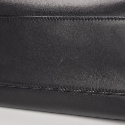 Fendi Nappa Mini Peekaboo Iconic Satchel Black 9 of 13