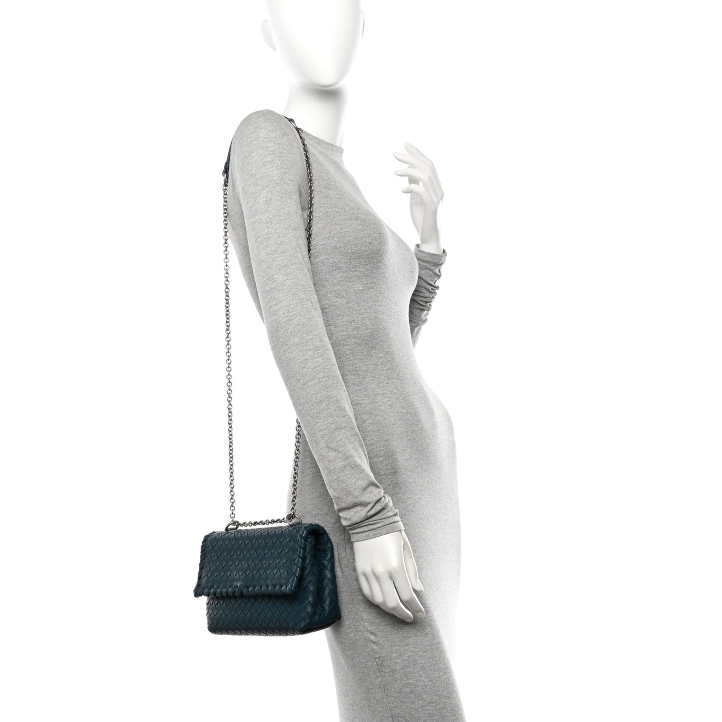 Nappa Intrecciato Baby Olimpia Shoulder Bag Blaster