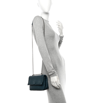 Bottega Veneta Nappa Intrecciato Baby Olimpia Shoulder Bag Blaster 3 of 10