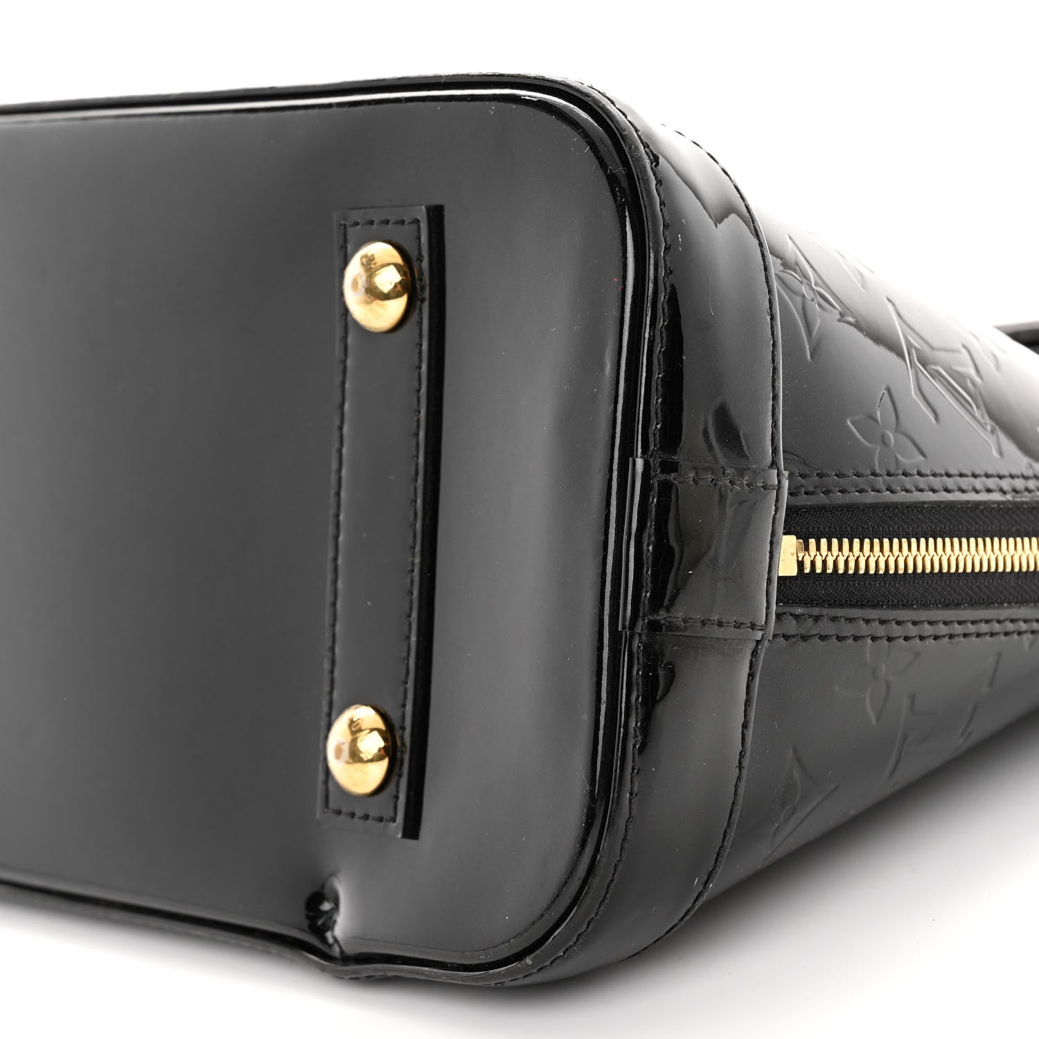 Louis Vuitton Vernis Alma PM Black 9 of 11
