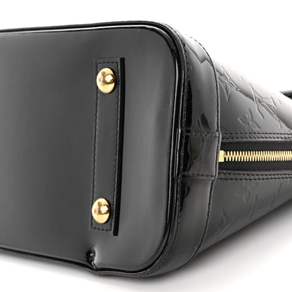 Louis Vuitton Vernis Alma PM Black 9 of 11