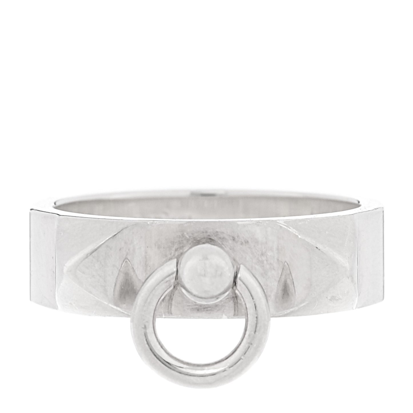 Sterling Silver PM Collier De Chien Ring 48 4.5