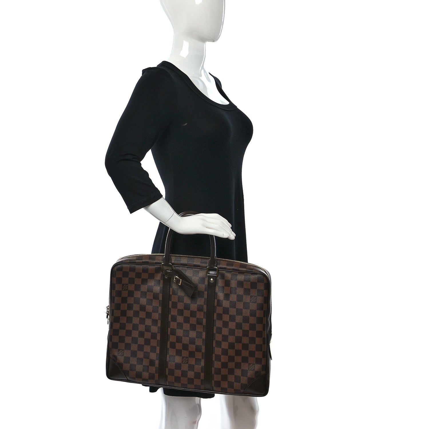 Louis Vuitton Damier Ebene Porte-Documents Voyage 2 of 20