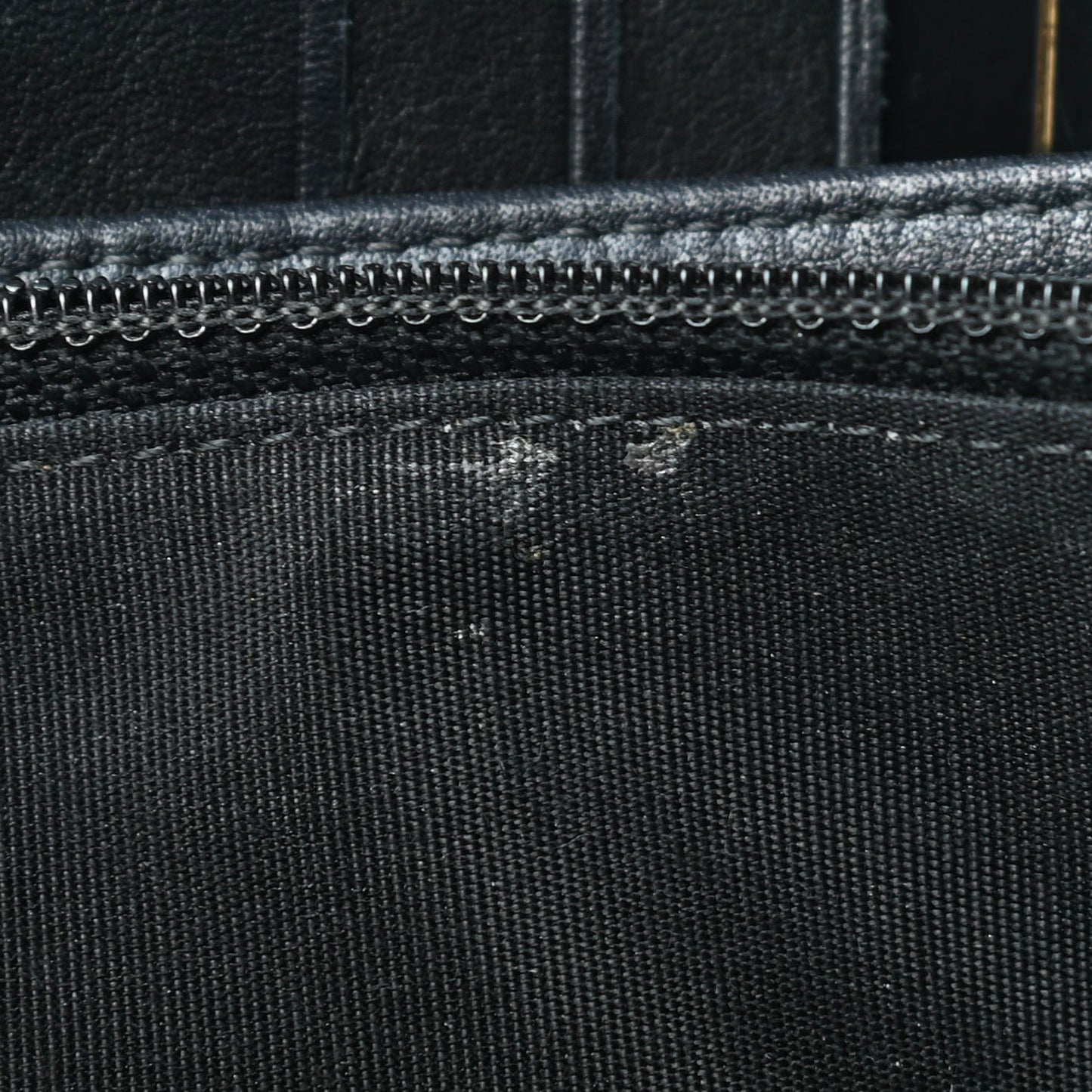 Caviar Large Timeless CC Zip Around Organizer Wallet Black