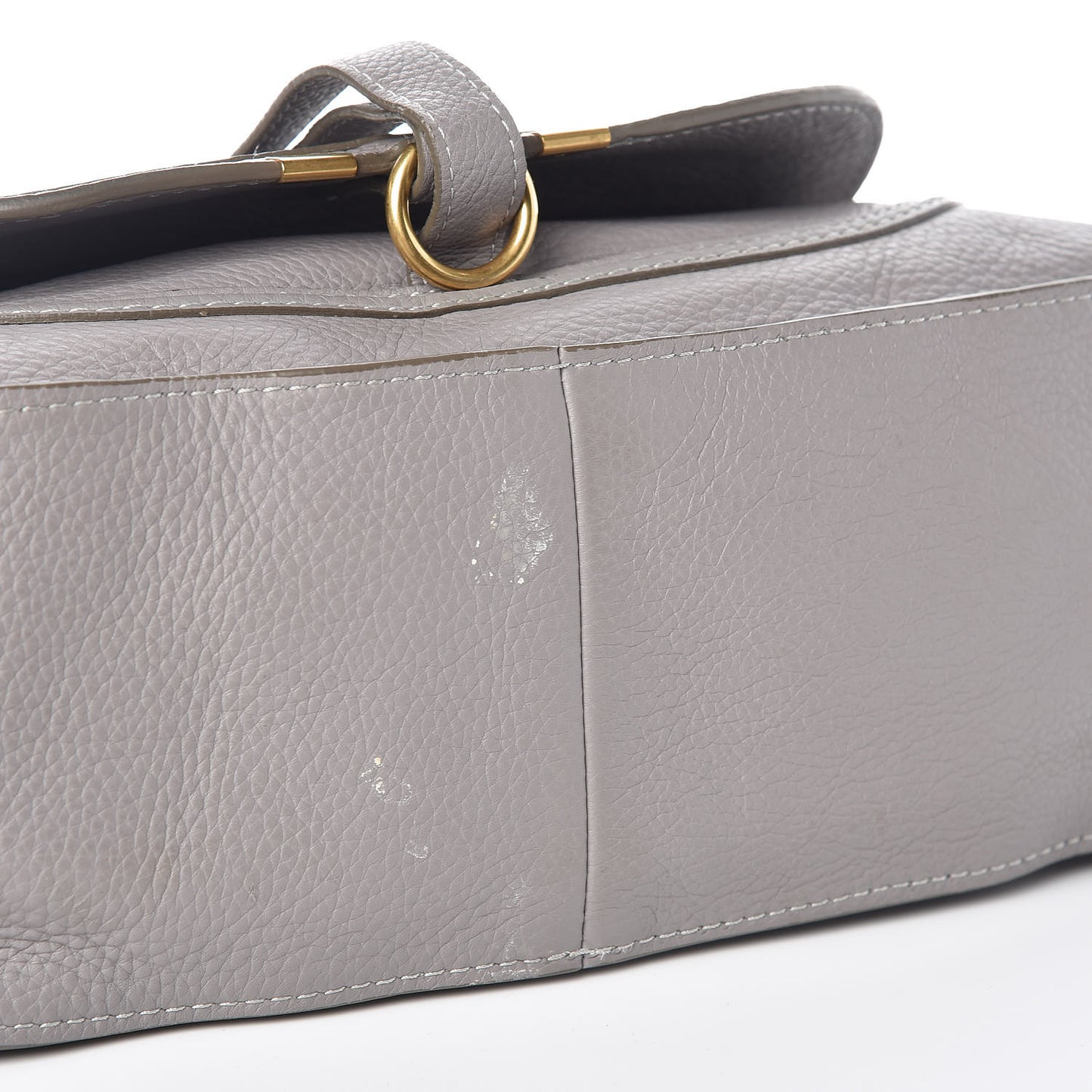 Calfskin Medium Marcie Satchel Cashmere Grey