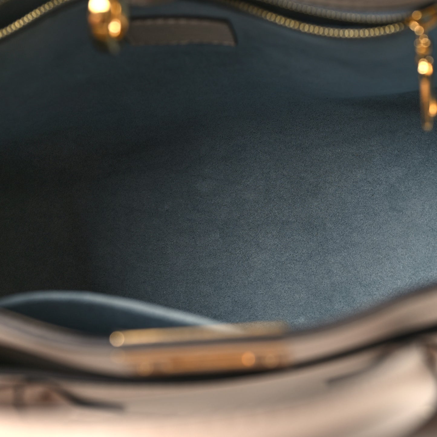 Calfskin Monogram On My Side PM Greige