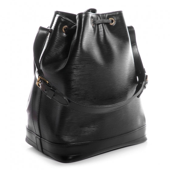 Louis Vuitton Epi Noe Black 3 of 7