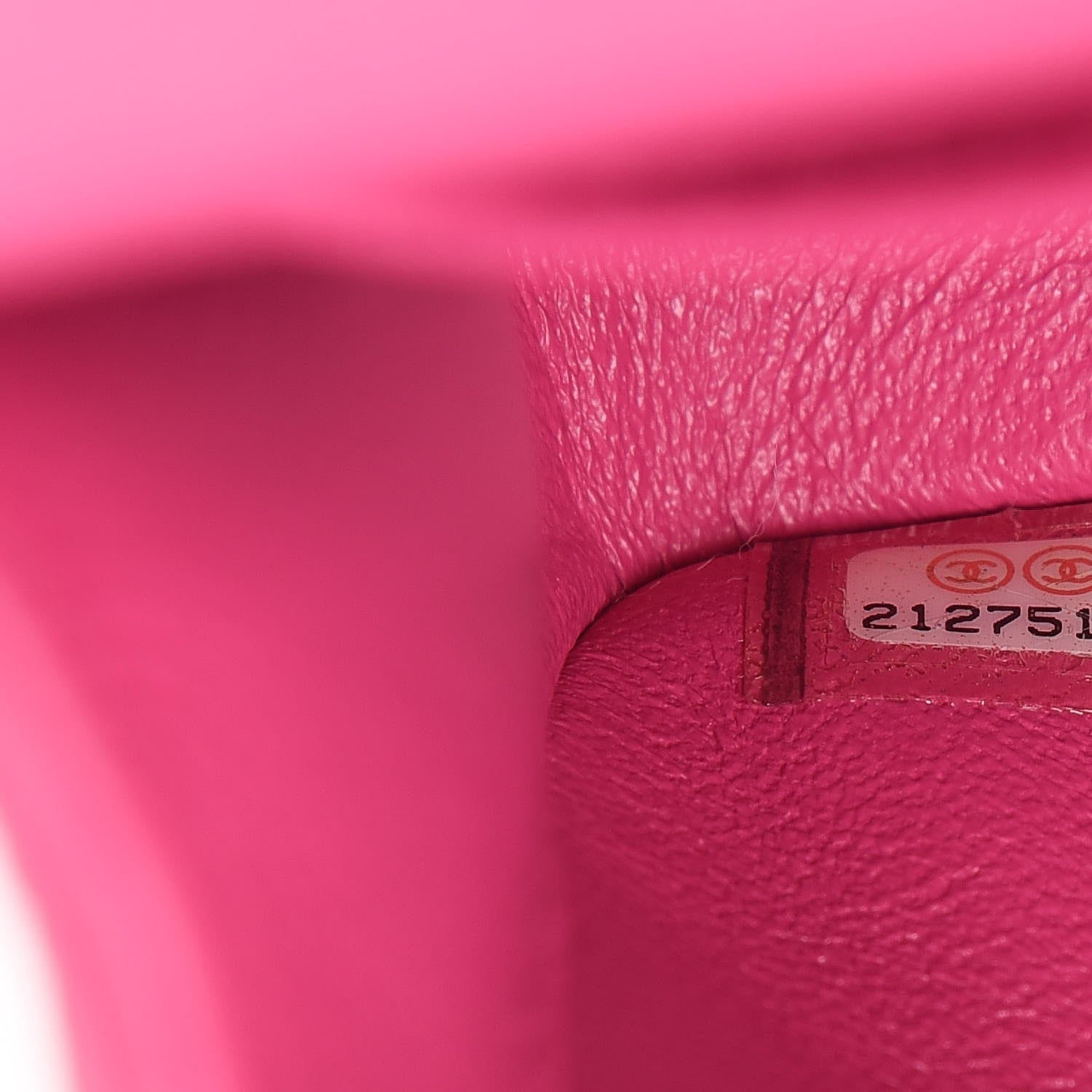 Chanel Lambskin Chevron Quilted Medium Double Flap Pink 8 of 9