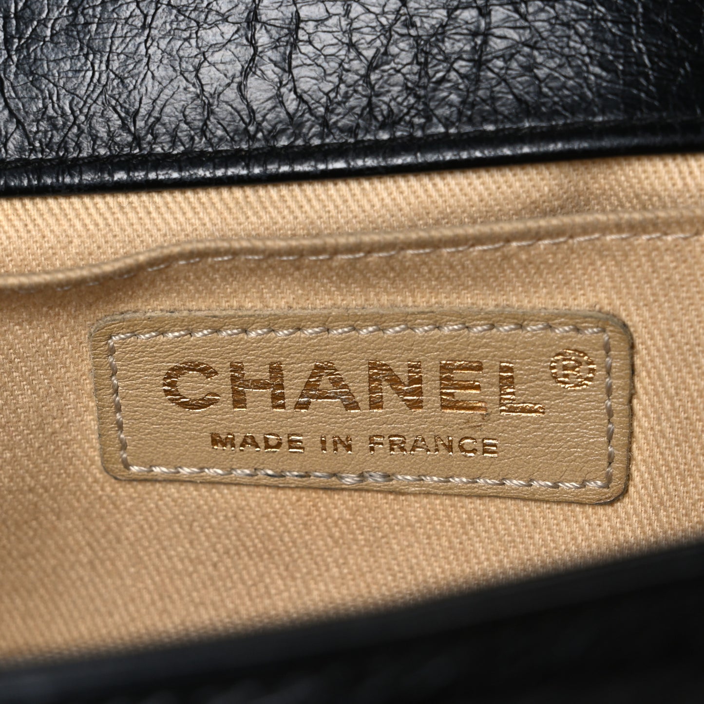 Aged Calfskin Quilted Medium Boy Flap Black