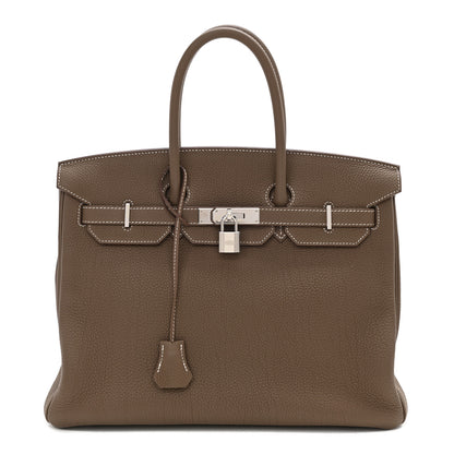 Hermes Togo Birkin 35 Etoupe 1 of 16