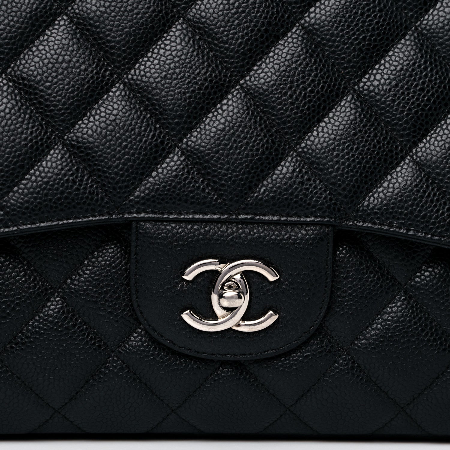 Chanel Caviar Quilted Maxi Single Flap Black 8 of 16
