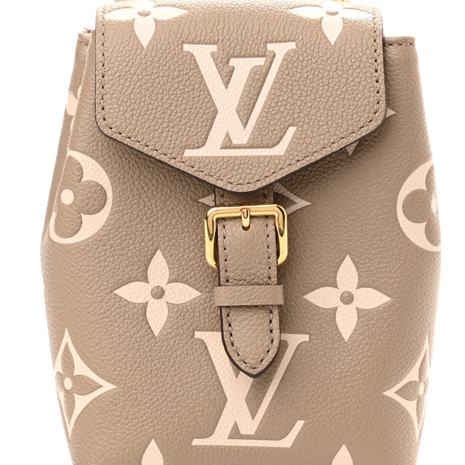Louis Vuitton Empreinte Monogram Giant Tiny Backpack Tourterelle Cream 7 of 9
