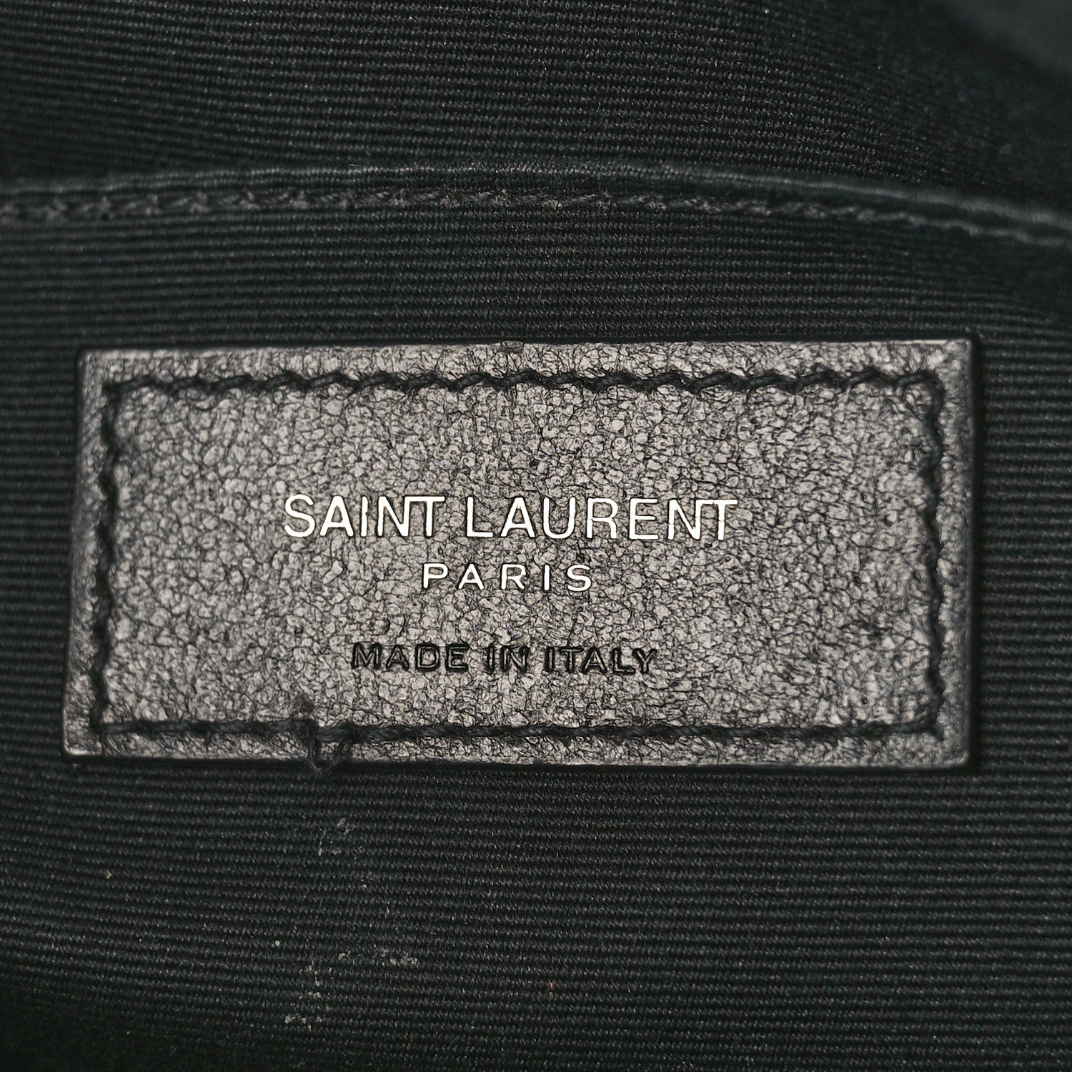 Saint Laurent Calfskin Matelasse Monogram Lou Camera Bag Dark Beige 6 of 11