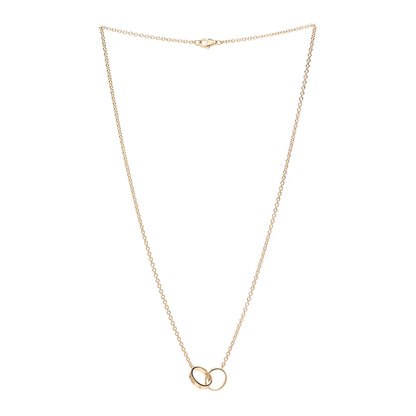 Cartier 18K Yellow Gold Interlocking LOVE Necklace 3 of 7