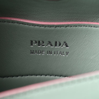 Prada Saffiano Cuir Large Double Bag Orchidea 6 of 9